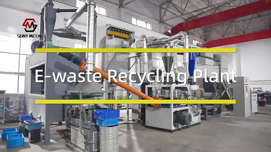 Automatic PCB & E-Waste Dual Processing Machine Smart E-Waste Sorting & Recycling System